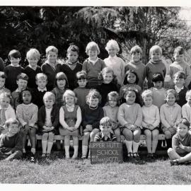 Upper Hutt School, New Entrants; 1971