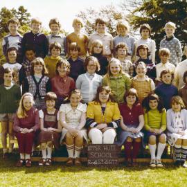 Upper Hutt School, Room 4, Standard 3 and 4; 1977