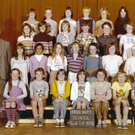 Upper Hutt School, Room 4, Standard 4; 1978