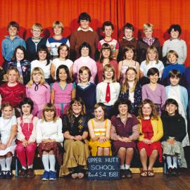 Upper Hutt School, Room 4, Standard 4; 1981