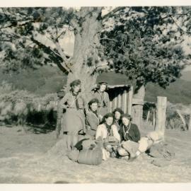 Pencarrow Province Girl Guide Camp at Wainuiomata; 1947