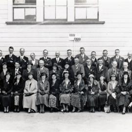 Upper Hutt School, 70th Jubilee (1881-1900 pupils); 1935