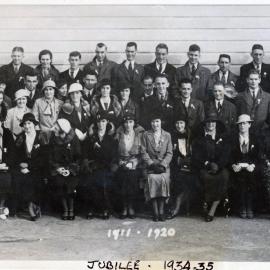 Upper Hutt School, 70th Jubilee (1911-1920 staff); 1935
