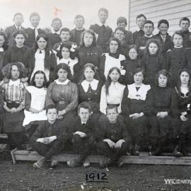 Upper Hutt School, unidentified class; 1912
