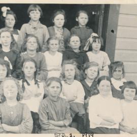 Upper Hutt School, Standard 1; 1919