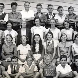 Upper Hutt School, Standard 6; 1935
