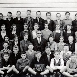 Upper Hutt School, Form 2; 1937