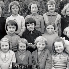 Upper Hutt School; probably 1937