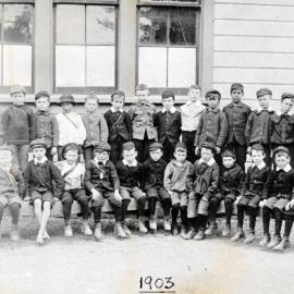 Upper Hutt School, unidentified pupils; 1903