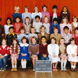 Upper Hutt School, Room 3, Standard 3 and 4; 1984
