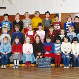 Upper Hutt School, Room 7, J2 and Standard 1; 1982