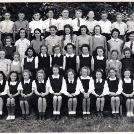 Upper Hutt School, unidentified class; 1950