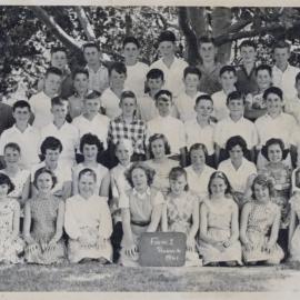 Upper Hutt School, Room 6, Form 2; 1961