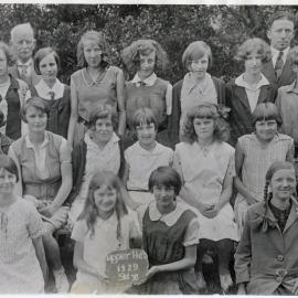 Upper Hutt School, Standard 6; 1929