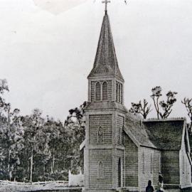 Upper Hutt School, St Joseph's Church; unknown date