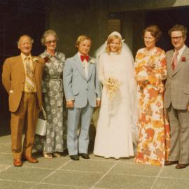 Popplewell Wedding; ca 1970s