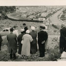 Unidentified funeral service, ca 1960s