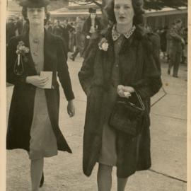 Rose Popplewell (nee Highwood) and Clara Highwood 