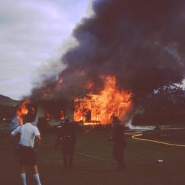 Cottle House Fire; Upper Hutt College