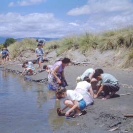 Upper Hutt College; 3A Field Trip to Ōhau Beach; 1962