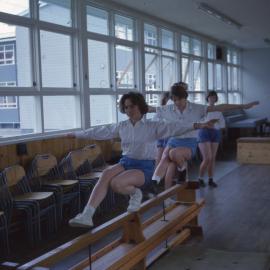 Upper Hutt College; Temporary Gym; ca1962