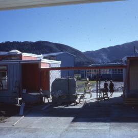 Upper Hutt College; Inner Quad; July 1962