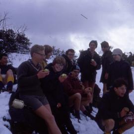 Upper Hutt College; Class 5A trip to Rimutaka Walkway; 1967