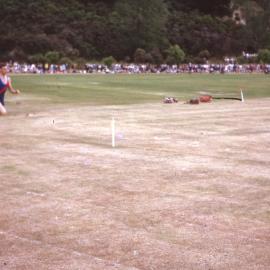 Peter Snell running at Maidstone Park; 1962