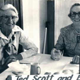 Ted (Edwina) Scott and Enid Wilson