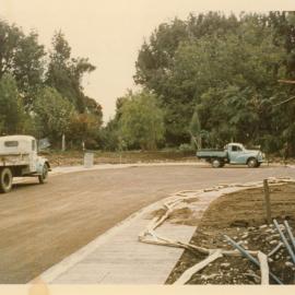 Development of Riversdale Road, Clouston Park; 1969