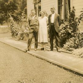 Campbell Family Photograph; Thompson, May and George Campbell; ca 1920s