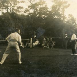 Campbell Family Photograph; Tennis; ca 1920s