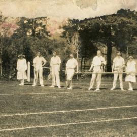 Campbell Family Photograph; Tennis; ca 1920s