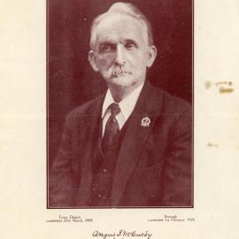 Angus McCurdy Advertising Pamphlet, ca 1926