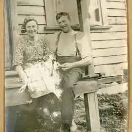 Campbell Family Photograph; Tot and Bob Campbell; ca 1920s