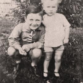 Campbell Family Photograph; Mac and Pete Campbell; ca 1920s