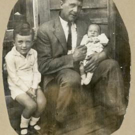 Campbell Family Photograph; Mac. Bob and Pete; ca 1920s