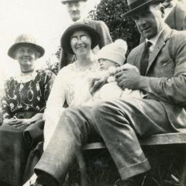 Campbell Family Photograph; Tot, Bob and Mac Campbell.ca 1920s
