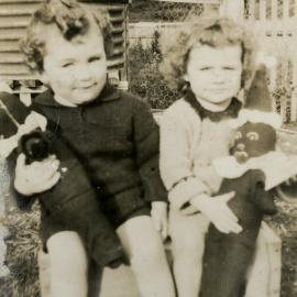 Campbell Family Photograph; Mac and Betty; ca 1920s