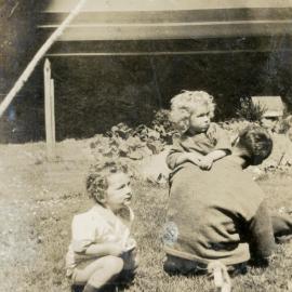 Campbell Family Photograph; Mac, Bette and Bob Campbell; ca 1920s