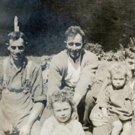 Campbell Family Photograph; Bob, Mac, Jack and June Campbell; ca 1920s