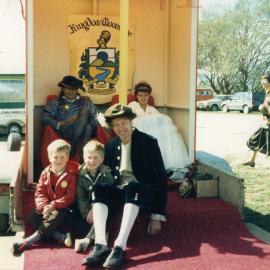 River Road opening; King of Moonshine; King's throne, prince & princess.