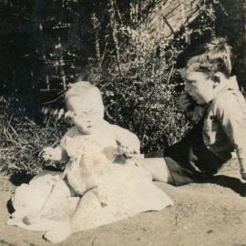 Campbell Family Photograph; Peter and Mac Campbell; ca 1920s