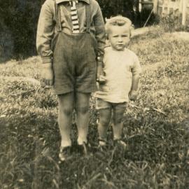 Campbell Family Photograph; Mac and Pete; ca 1920s