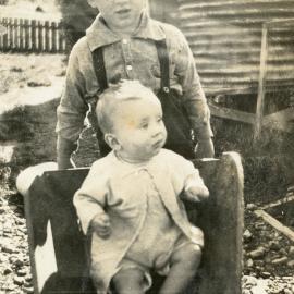 Campbell Family Photograph; Mac and Peter Campbell; ca 1920s