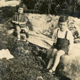 Campbell Family Photograph; Bette and Mac Campbell; ca 1920s