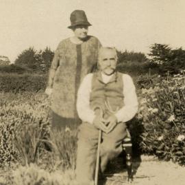 Campbell Family Photograph; James McKendry and wife; ca 1920s