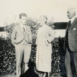 Campbell Family Photograph; Thompson, May and George Campbell; ca 1920s