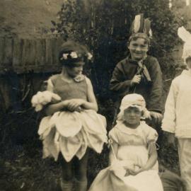 Campbell Family Photographs; Campbell Children in Fancy Dress; ca 1920s