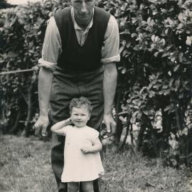 Kenneth Geange with daughter Helen